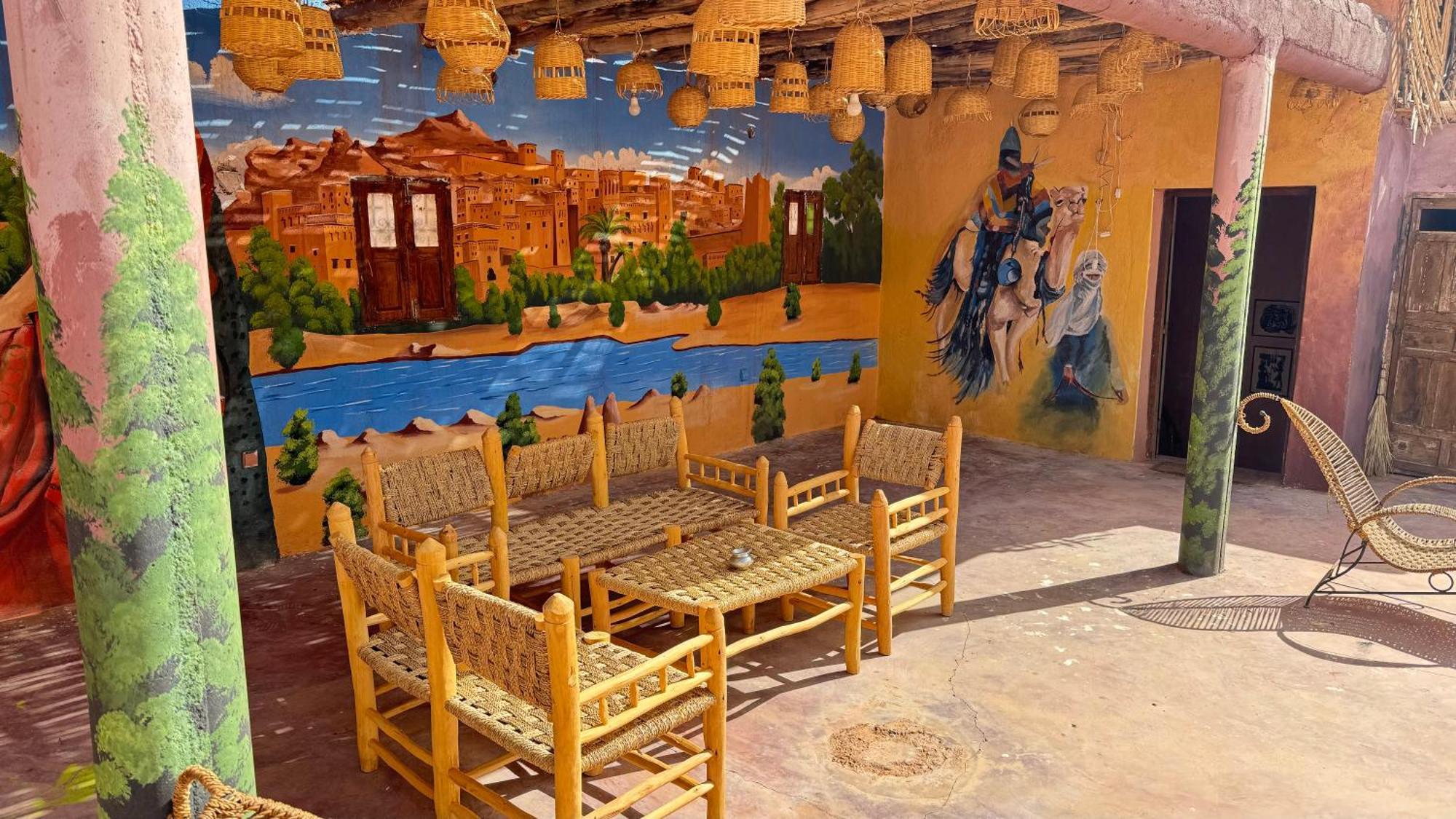 Отель Kasbah Tigmi El Janoub Айт-Бен-Хадду Экстерьер фото