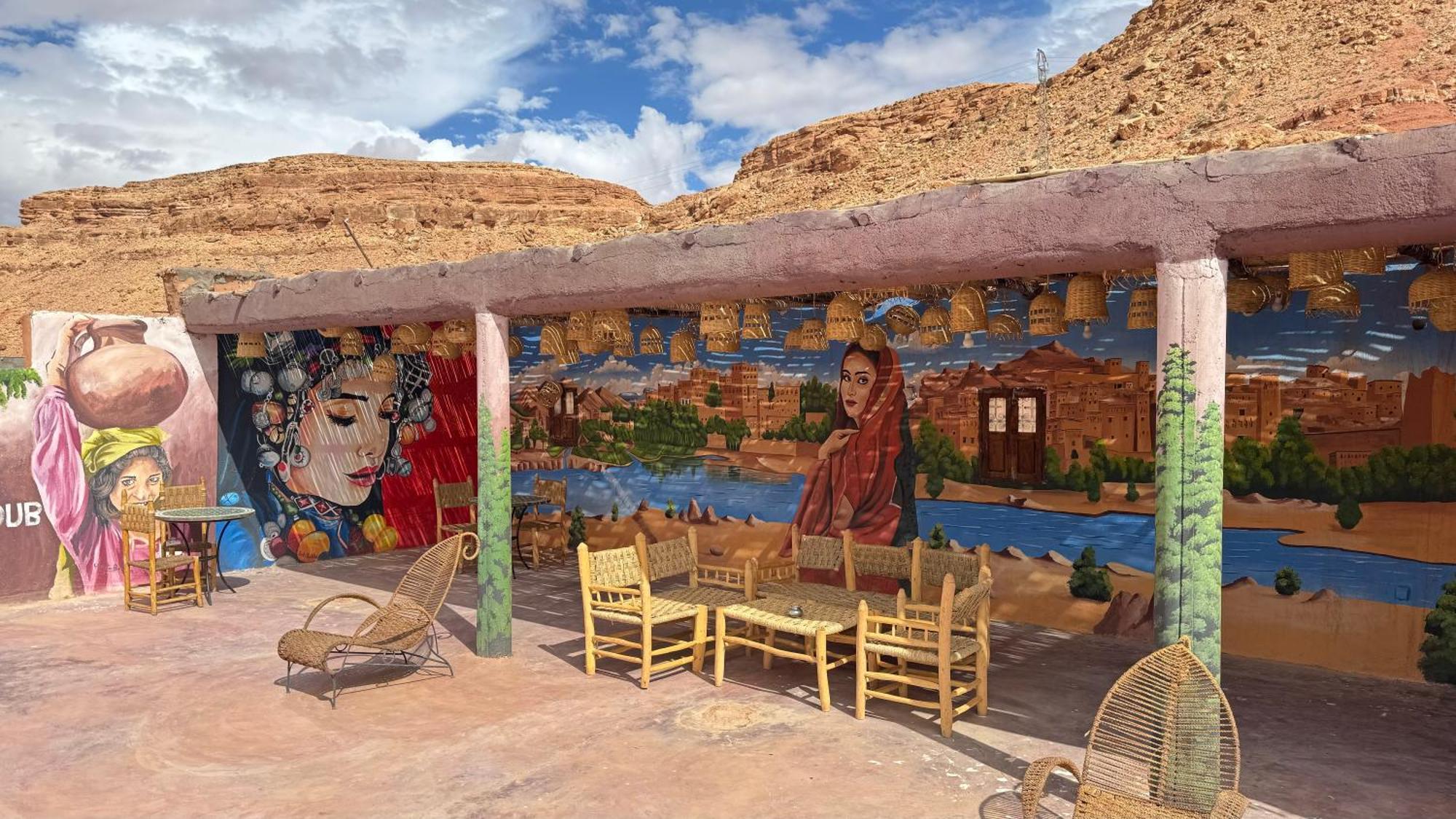 Отель Kasbah Tigmi El Janoub Айт-Бен-Хадду Экстерьер фото